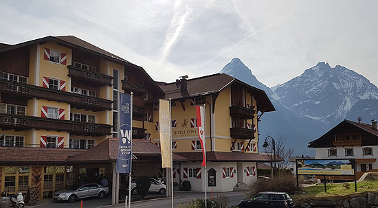 Hotel Post in Lermoos/ Tirol (Foto: Jan Kaiser)